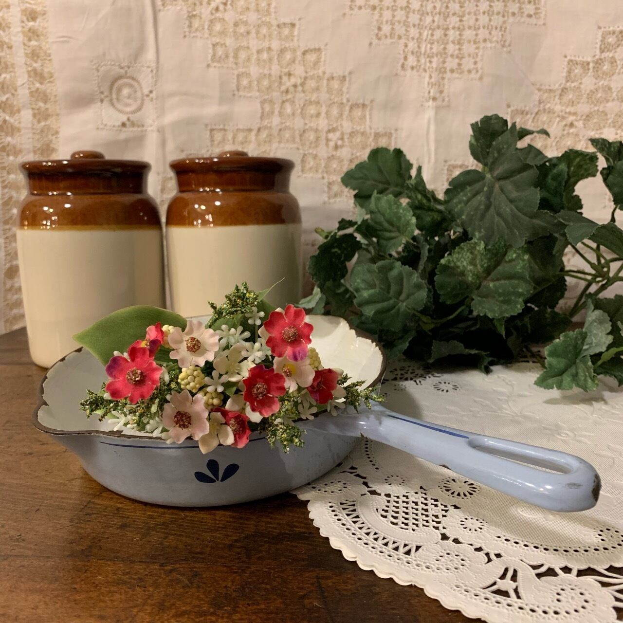 HOLLAND製 ヴィンテージ スキレット フライパン