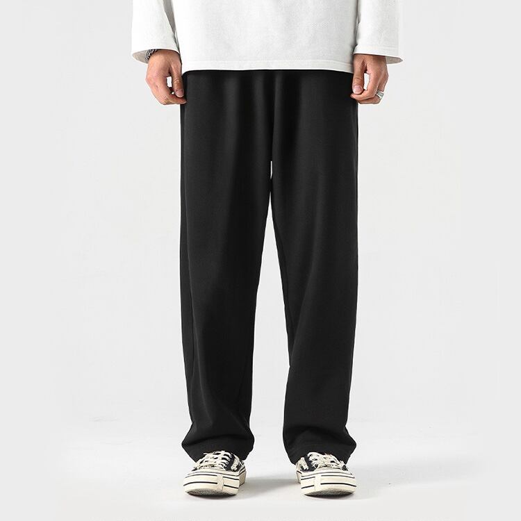 ★SPORTS STRAIGHT MOP WIDE LEG TROUSERS　　A0523
