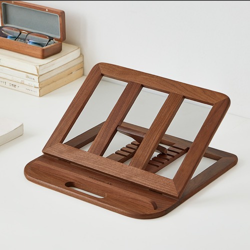 木製 ノートパソコンスタンド 折りたたみ ラップトップスタンド 無垢材 エルゴノミクス 調整可能 ポータブル 人間工学 首肩負担軽減 デスクワーク テレワーク 携帯便利 ナチュラルウッド