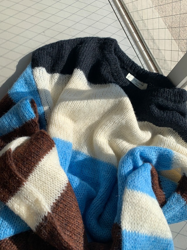 color border knit