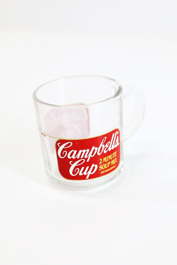 アンカーホッキング キャンベルスープ ガラス マグカップ 2個セット