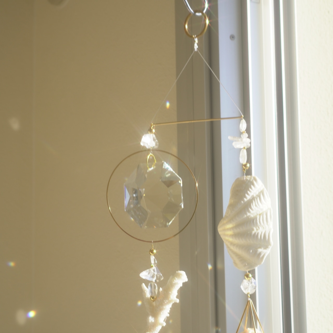 海の光のヒンメリ - W - ✧ Octagon / Ocean Origin Light