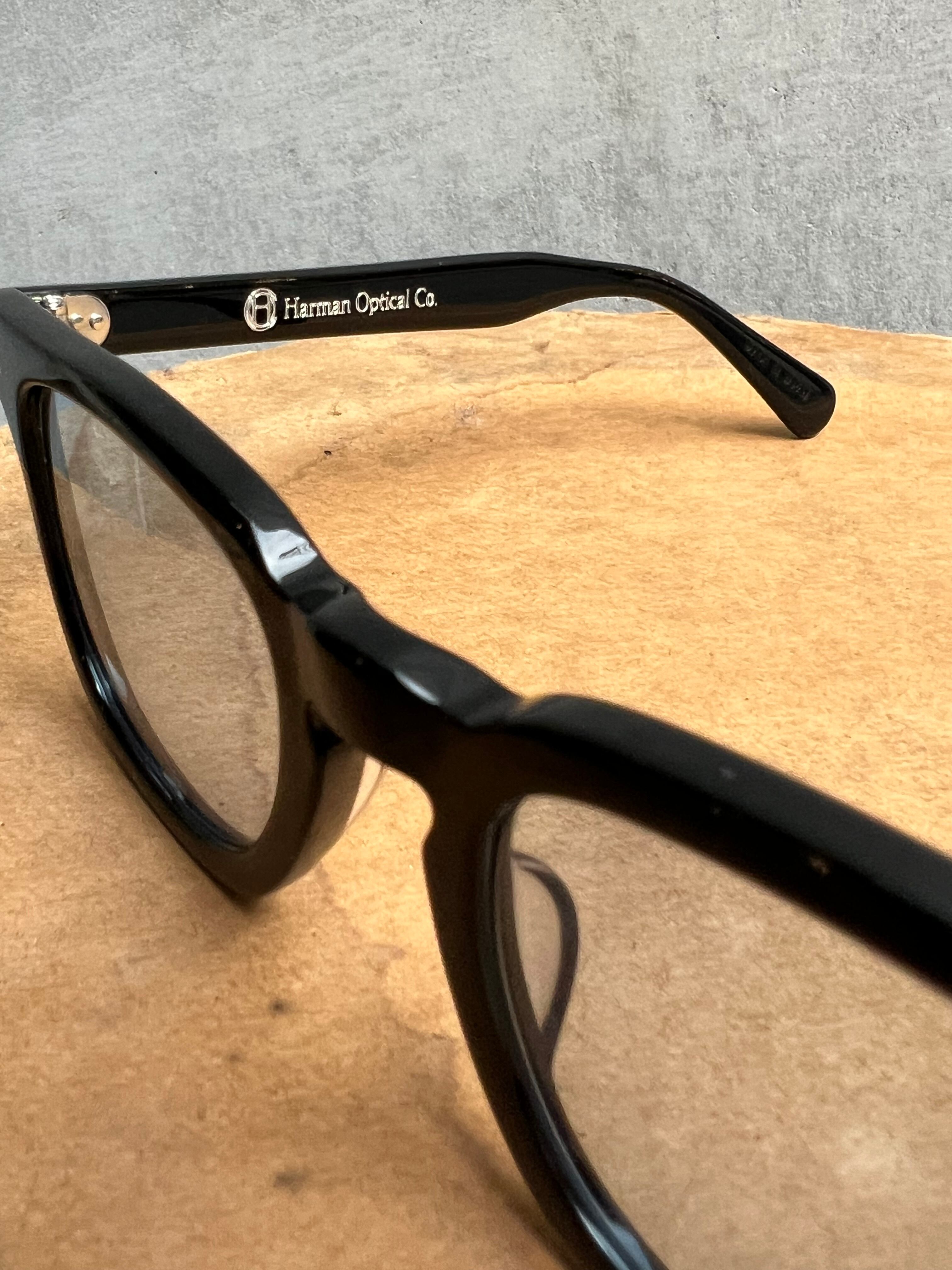 Harman Optical Co. “LEON” black x blue | BOW & ARROW WEB STORE