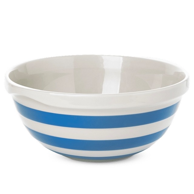 【Cornishware】 ミキシングボウル