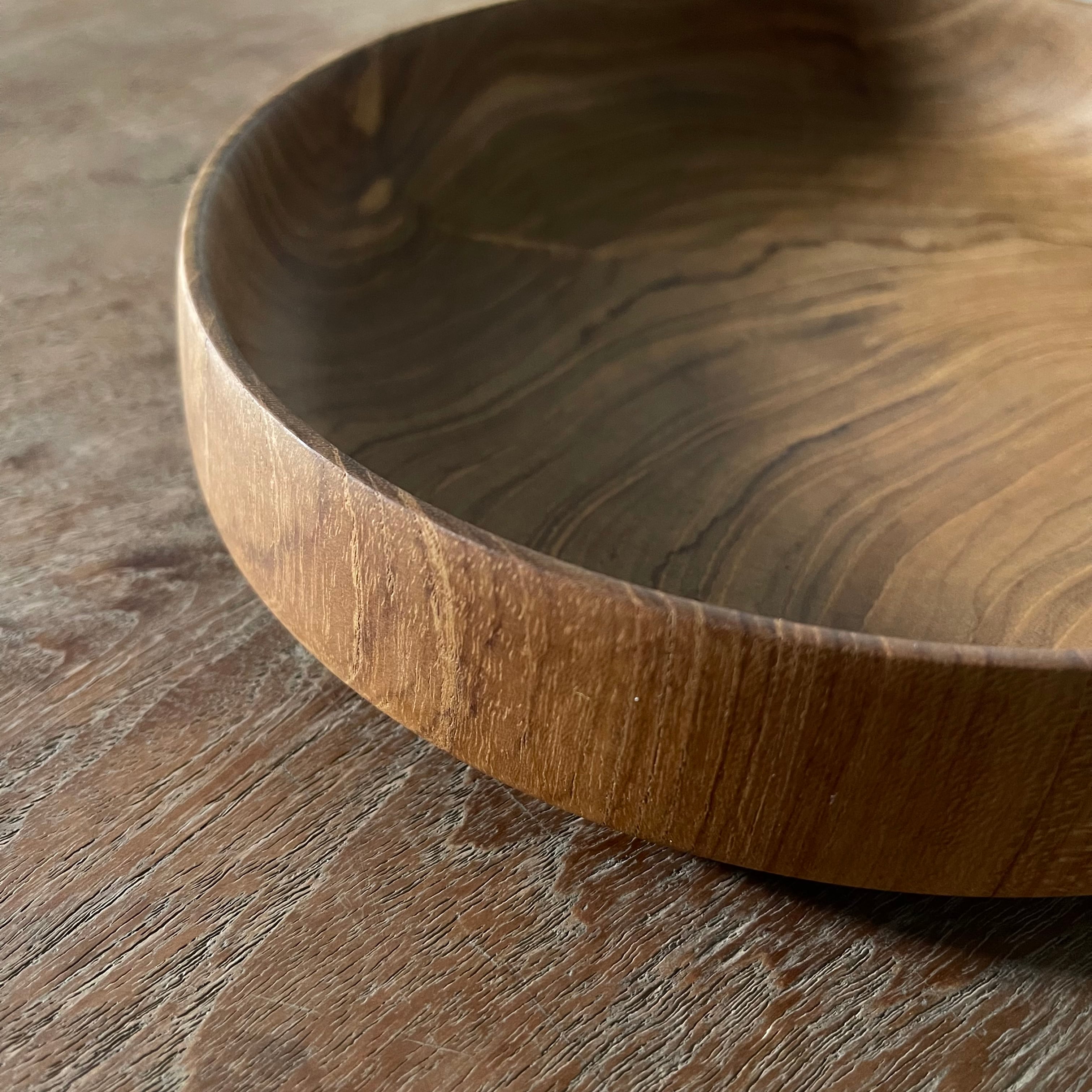 木製 お皿/チーク XL(直径約18cm x 高さ約3.5cm) | Paddle(パドル) 木製 お皿/チーク XL(直径約18cm x 高さ約3.5cm) | Paddle(パドル)