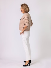 Mylanka(ハイネックパイピングニット)