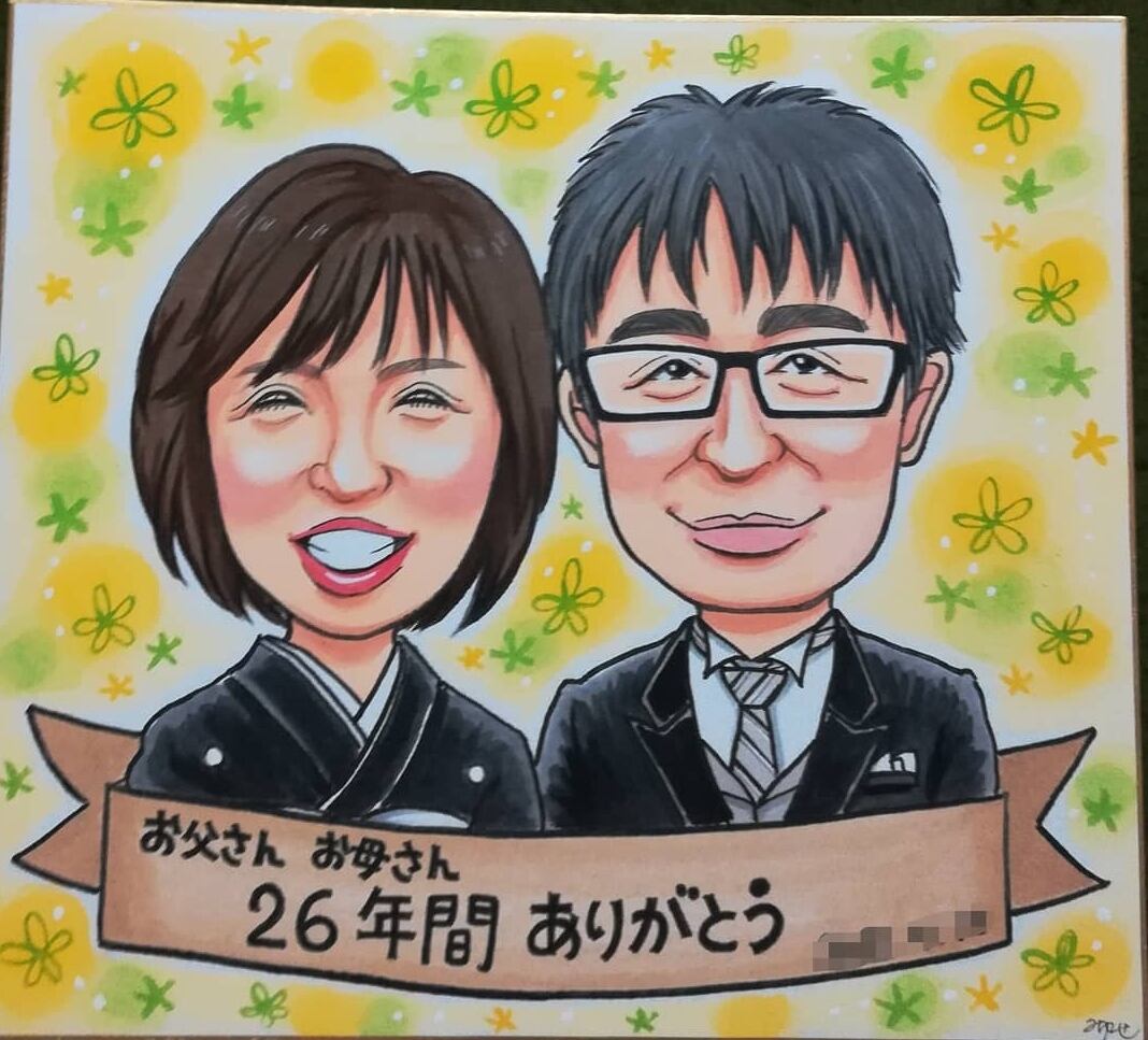 みゆせの似顔絵