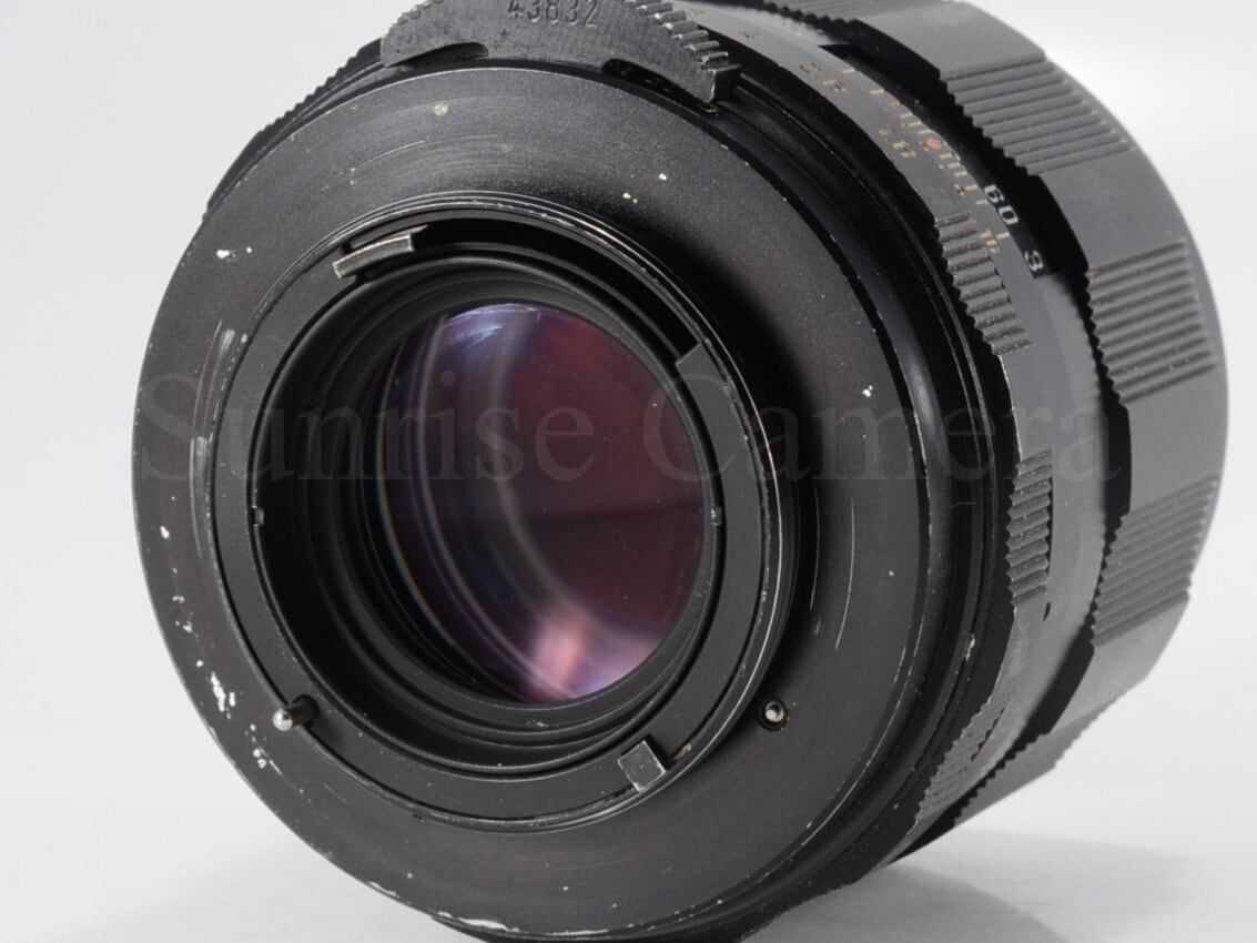 PENTAX Super Multi Coated TAKUMAR 85mm F1.8 M42 中望遠 単焦点