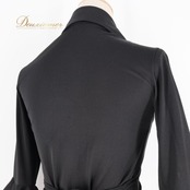フラメンコ 衣装 ブラウス トップス ブラック系 黒 無地 伸縮 ストレッチ リボン フリル レッスン 練習着 ダンス パーティ 発表会 襟 シンプル 薄手 軽い 伸びる フラメンコレッスン用 ダンスレッスン用 ステージ衣装 練習服 レディース 女性用