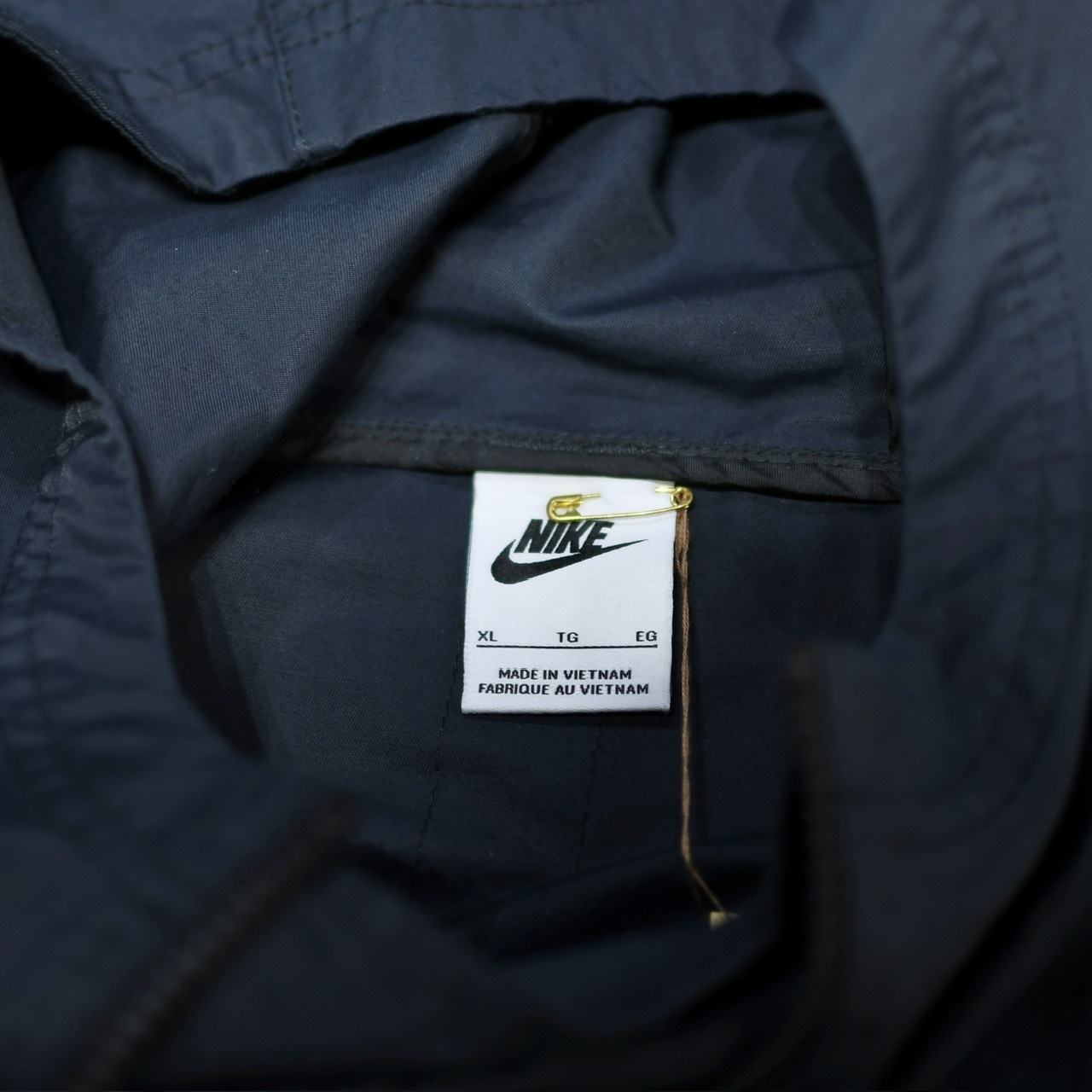 NIKE anorak parka navy