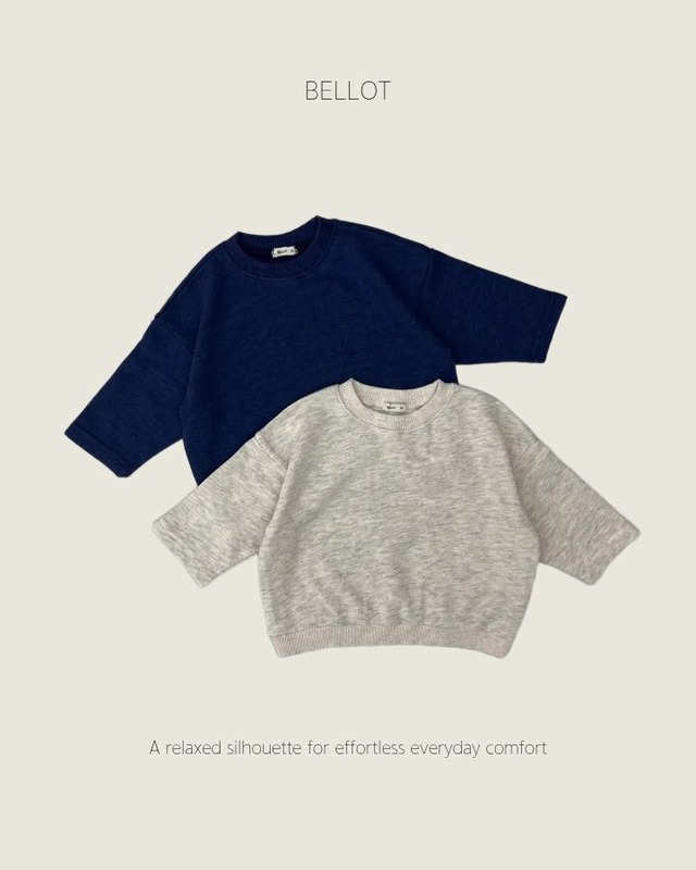 【取寄】bellot｜haze mtm｜ヘイズスウェット｜XS-2XL｜kids｜26 autumn