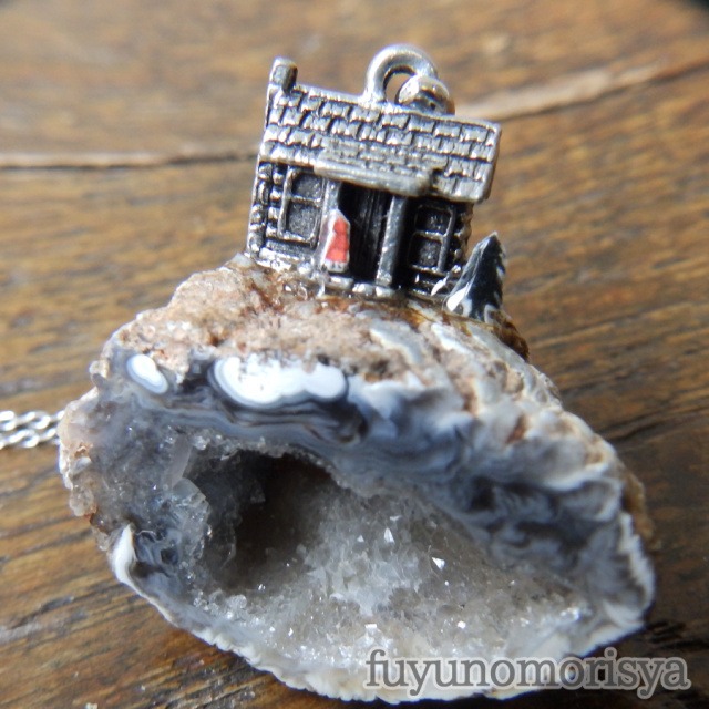 ネックレス - 山小屋 - フユノモリ社 - no26-fuy-05