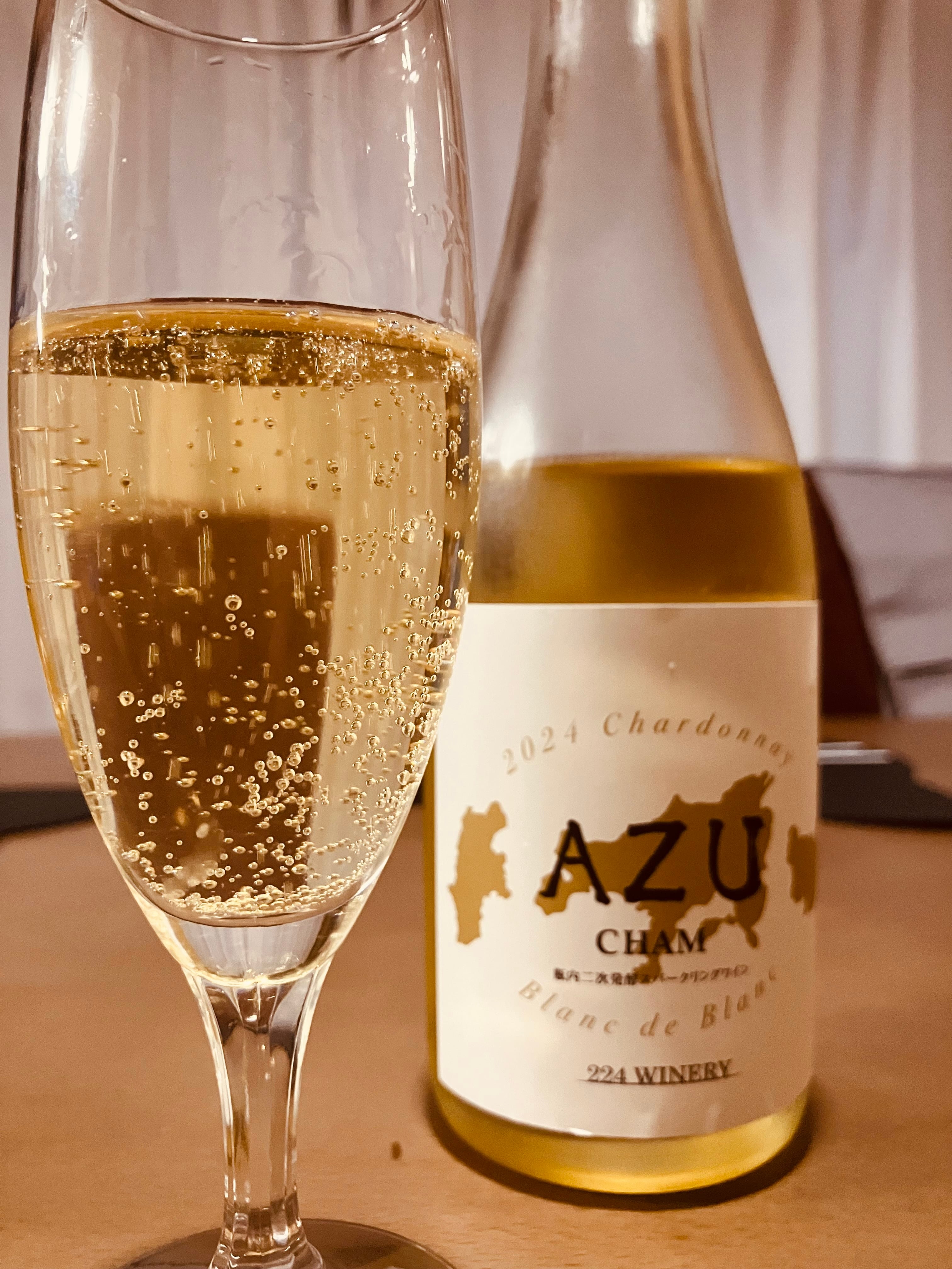 小豆島【224WINERY】スパークリングワイン・やや甘口☆『小豆島醸造