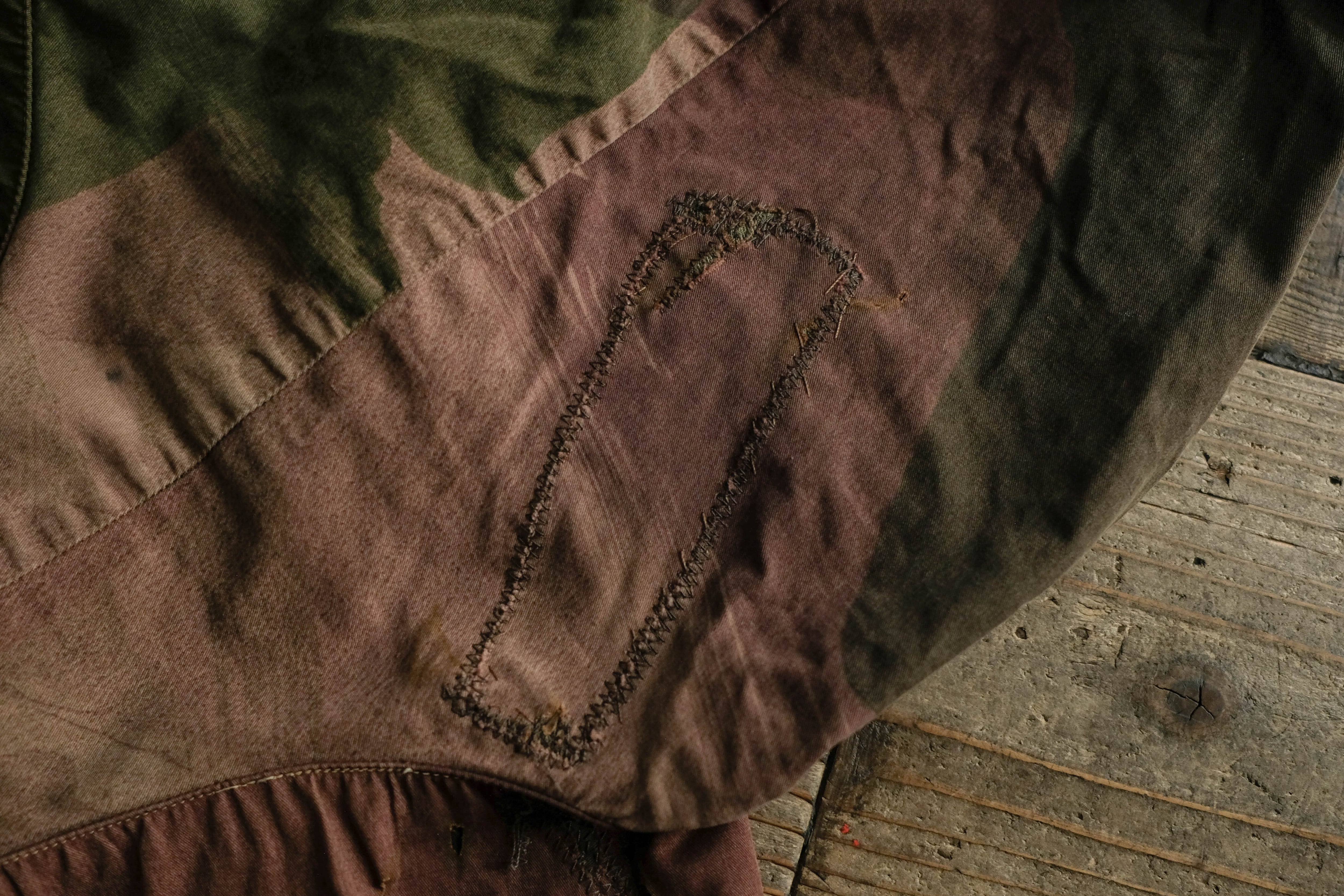 イギリス軍 SASのベンタイルスモック ブラッシュストロークカモ①