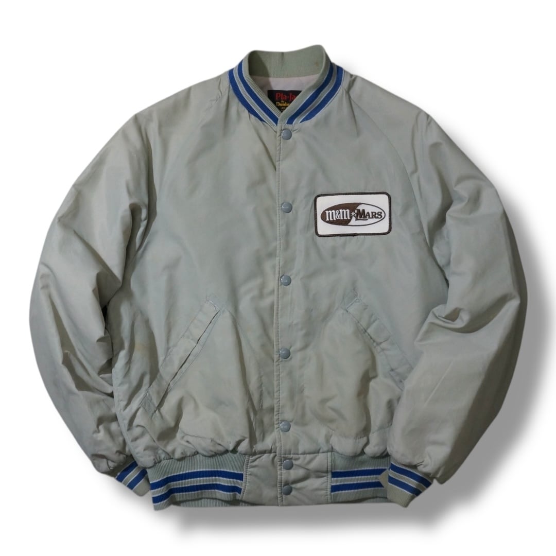 M】中綿入り ナイロン スタジアムジャンパー スタジャン アメリカ製