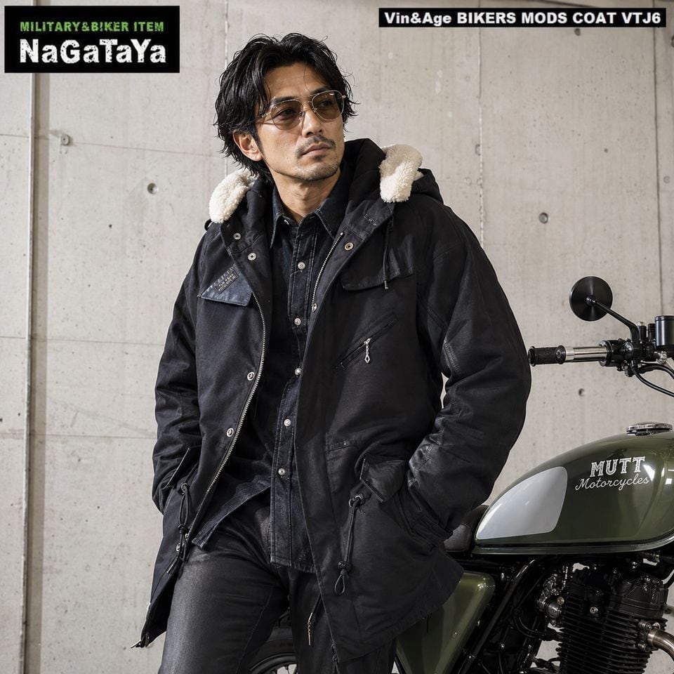 Vin＆Age ヴィンアンドエイジ BIKERS MODS COAT バイカーズモッズ