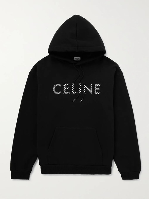 CELINE HOMME コットンジャージーパーカー