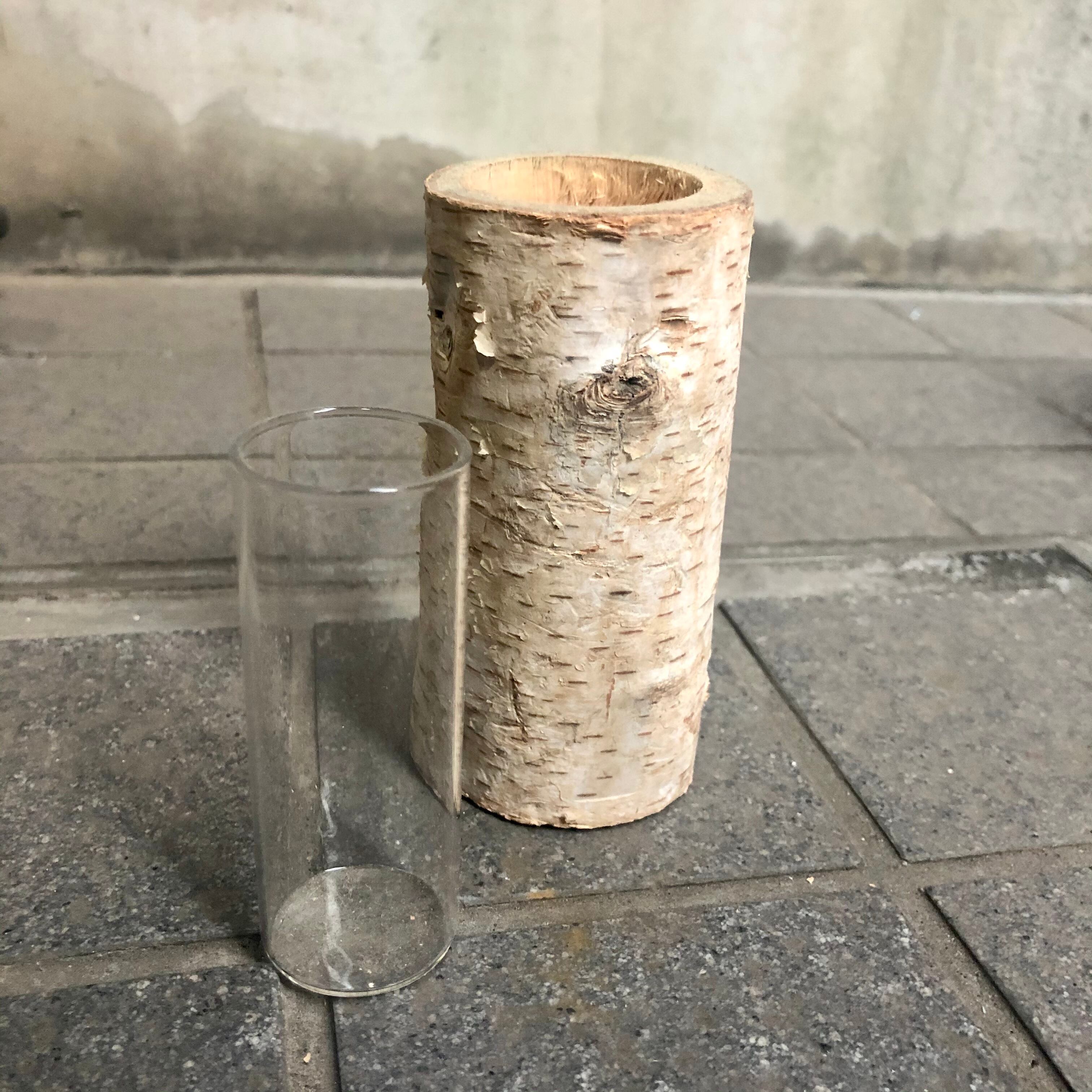白樺の花瓶 小 鉢にも | ハルカゼフラワー