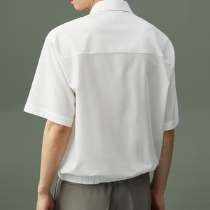 フラップポケットシャツトップス　MT0110015