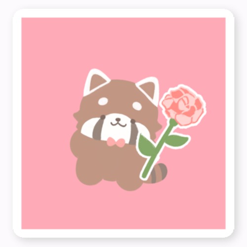 レッサーパンダ　ステッカー
