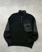 PAUL&SHARK Nylon Switching Half-Zip Knit