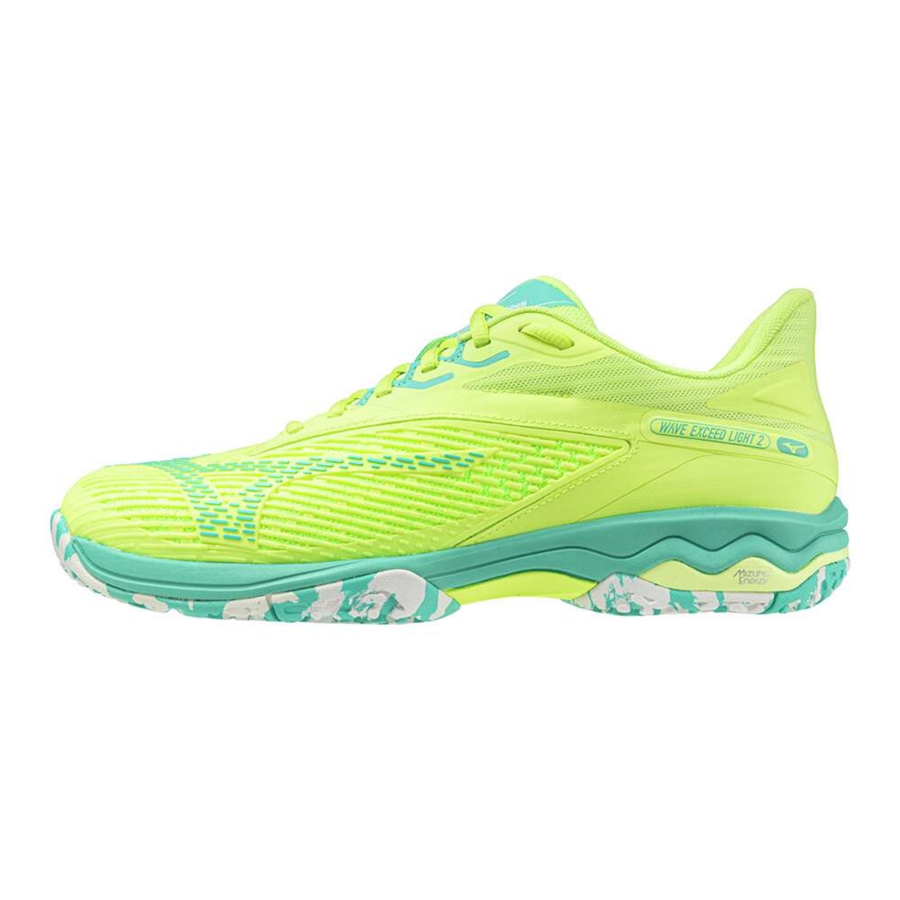 【MIZUNO】WAVE EXCEED LIGHT 2 OC イエロー×グリーン×ホワイト