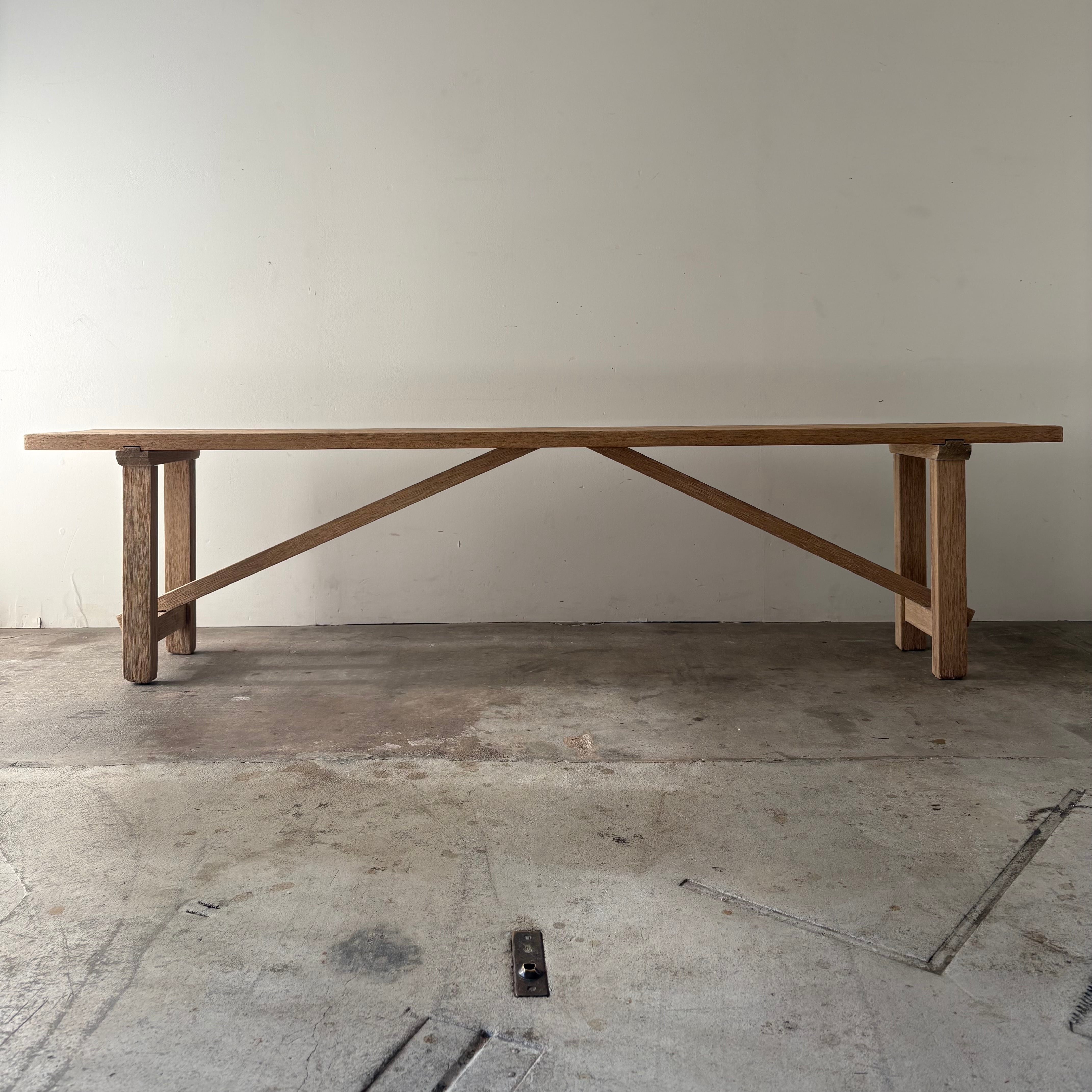 木のベンチ　1090