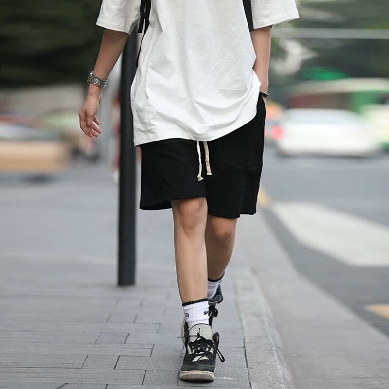 スウェットワイドショーツ / Wide-Leg Sweat Shorts