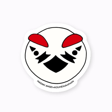 【 MASAKI AMSEI × 高橋広平　雷鳥保護プロジェクトコラボ 】正面顔のまんまる雷鳥 (冬のオス)