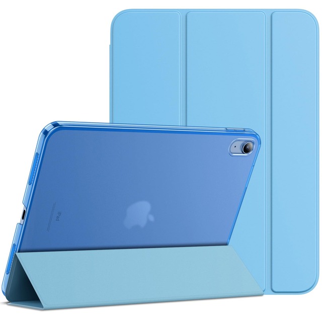JETech iPad (A16) 第11/10世代用 ケースカバー (スカイブルー)