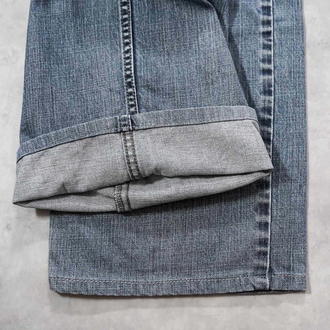 リーバイス569 Levis W34 ワイド バギー 青 古着 ヒゲ 21706 