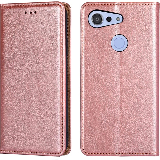 KYV48 ケース 手帳型 For Android One S6 for アンドロイド ワンS6 カバー XJUN 上品 高級PUレザー 横置きスタンド機能 カード収納 2枚 人気 マグネット搭載 耐衝撃 全面保護 シンプルカバー 便利 ハンドメイド 高質感皮革 おしゃれ 汗や指紋防止 肌触り良い 360度保護 男女兼用 ピンク01