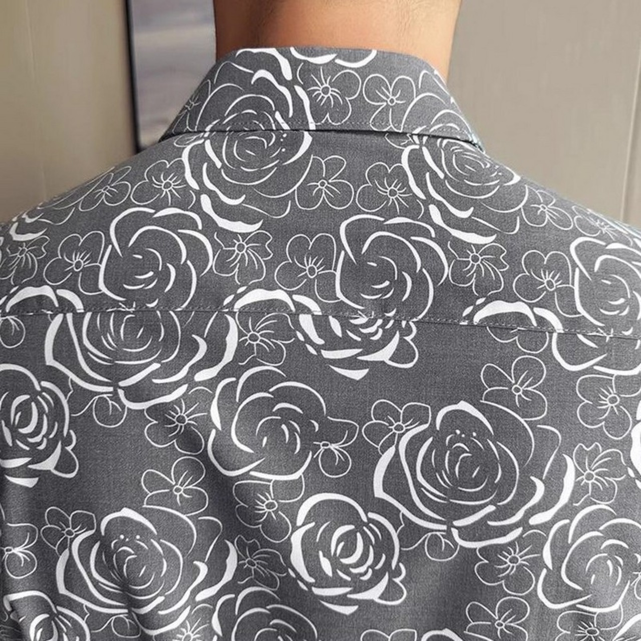 floral shirt tops 00186