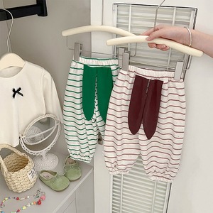 【BABY&KID】ボーダーカジュアルパンツ