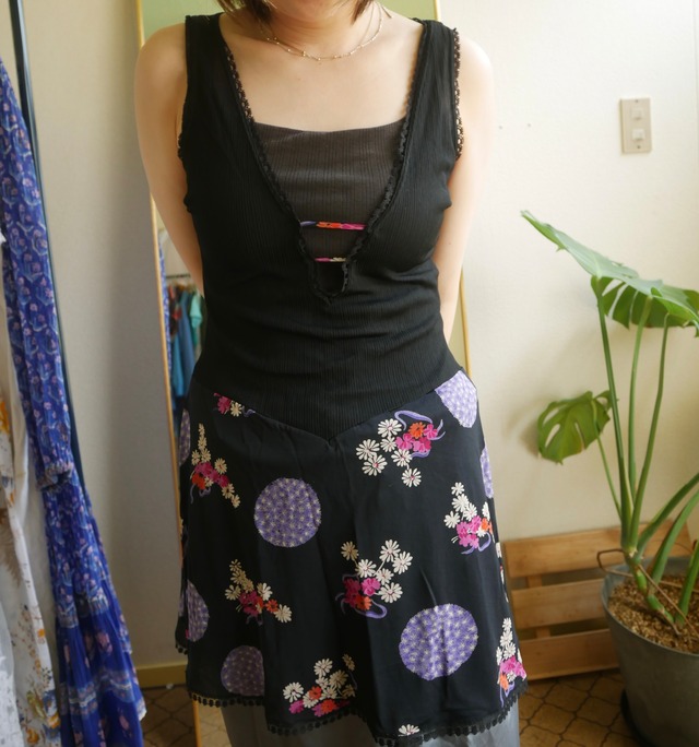 70s EURO cami lblack