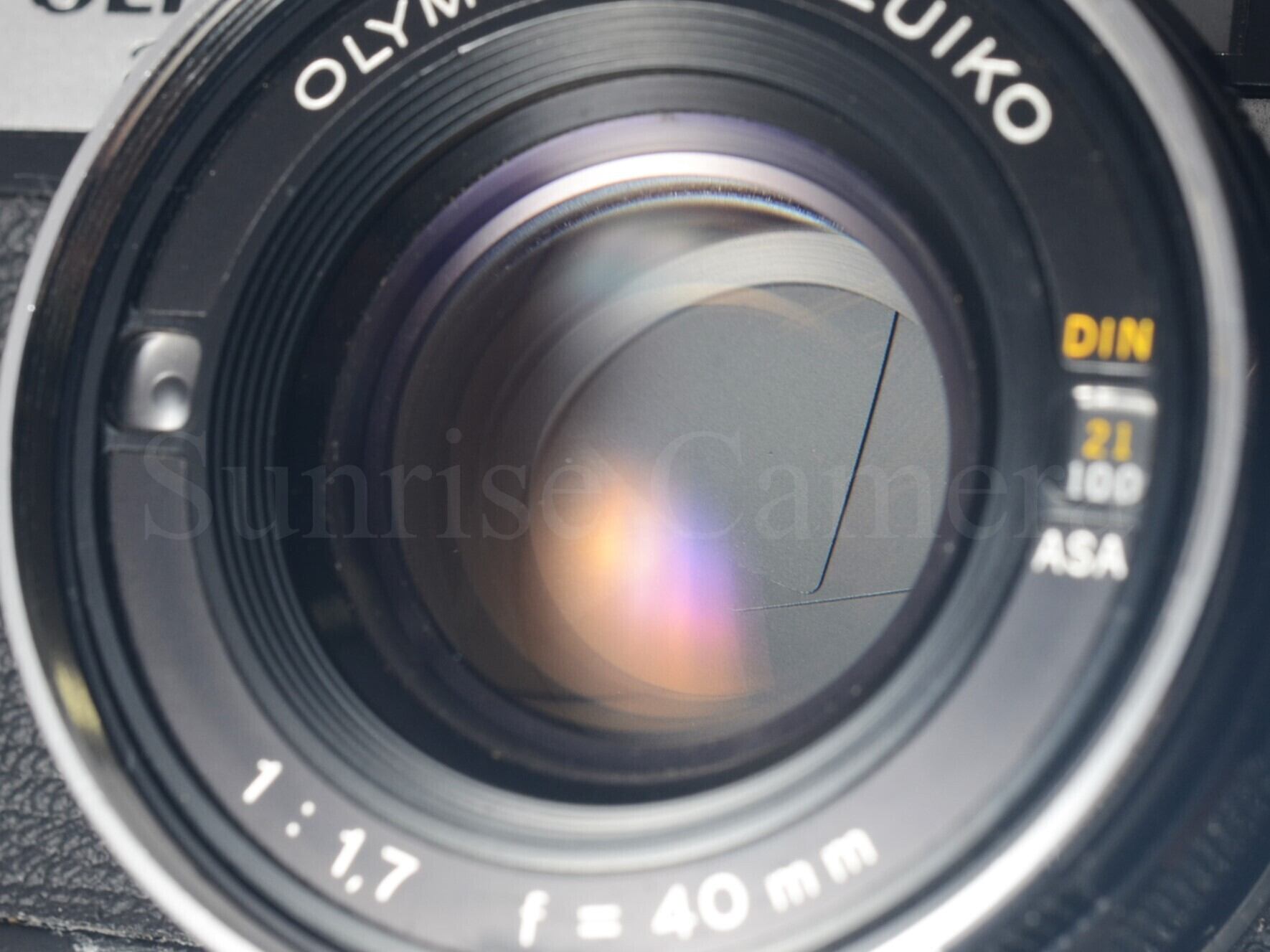 OLYMPUS 35DC / F.Zuiko 40mm F1.7 後期型 整備済 ネガフィルム付