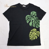 【フラダンス衣装 まとめ売り】3点セット Maunaloa マウナロア トップス Tシャツ ブラック ネイビー 黒 紺 花柄 半袖 かわいい