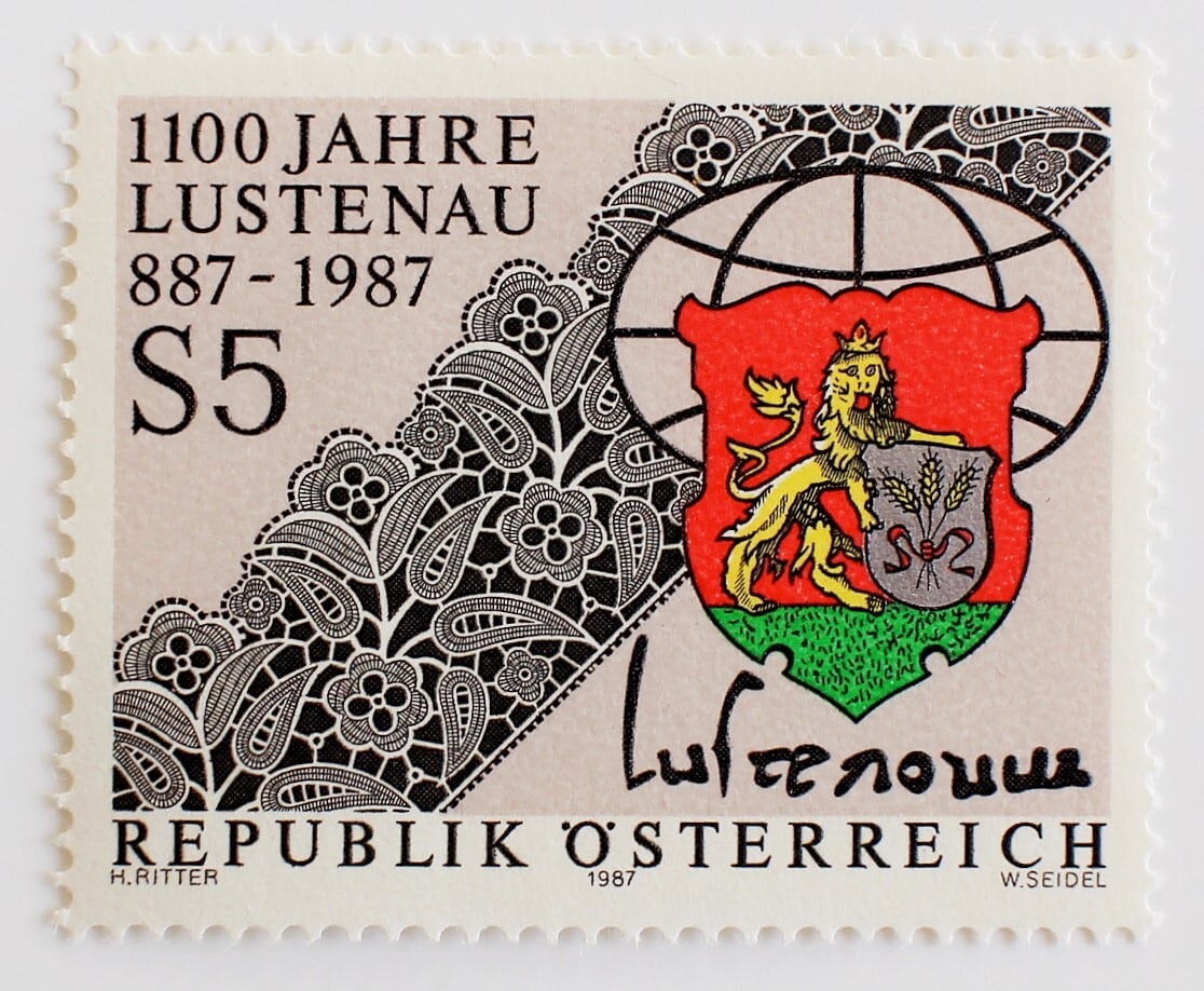 ルステナウ1100年 / オーストリア 1987 | Stempel ― 旅する切手 ―