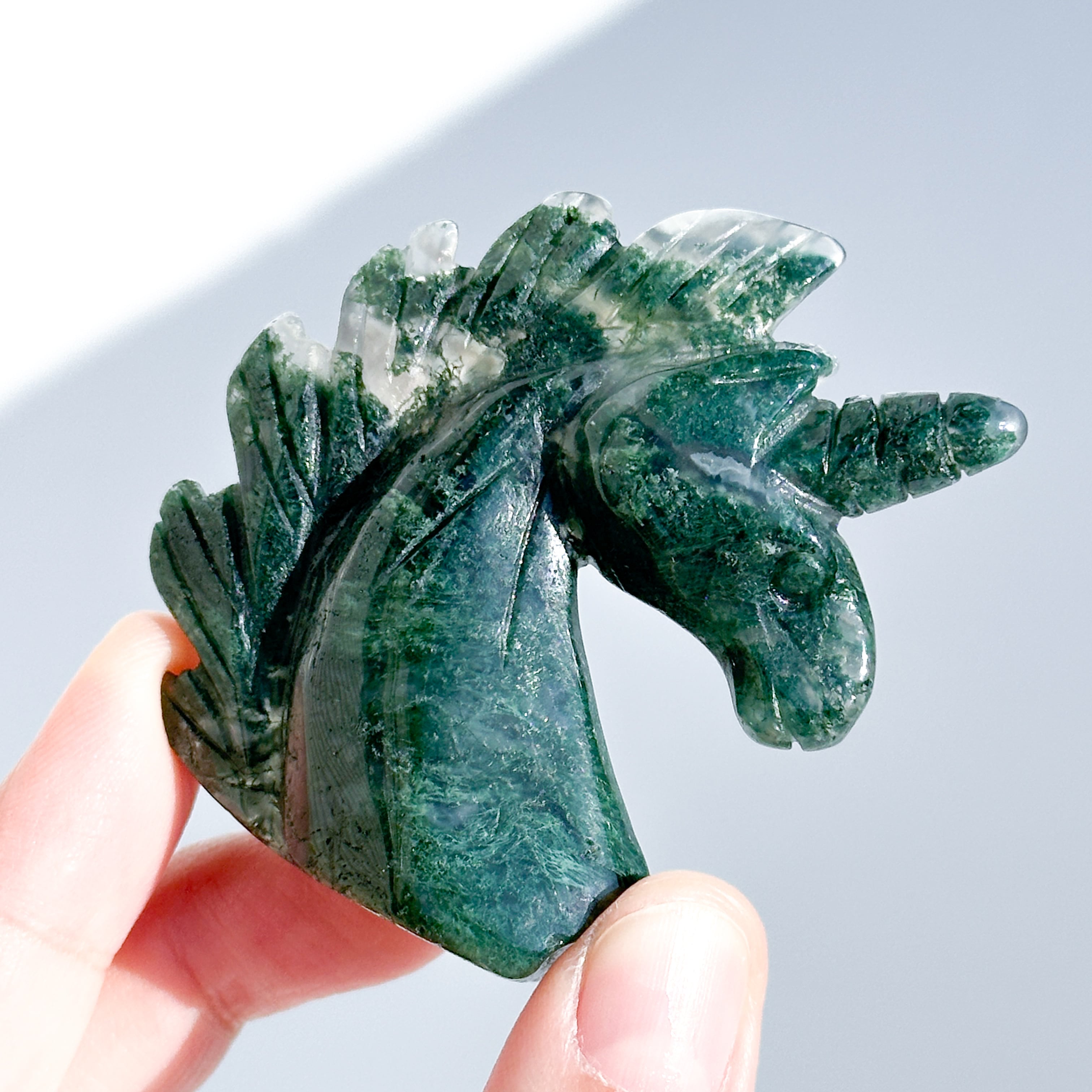 モスアゲート ユニコーン11◇ Moss Agate ◇天然石・鉱物