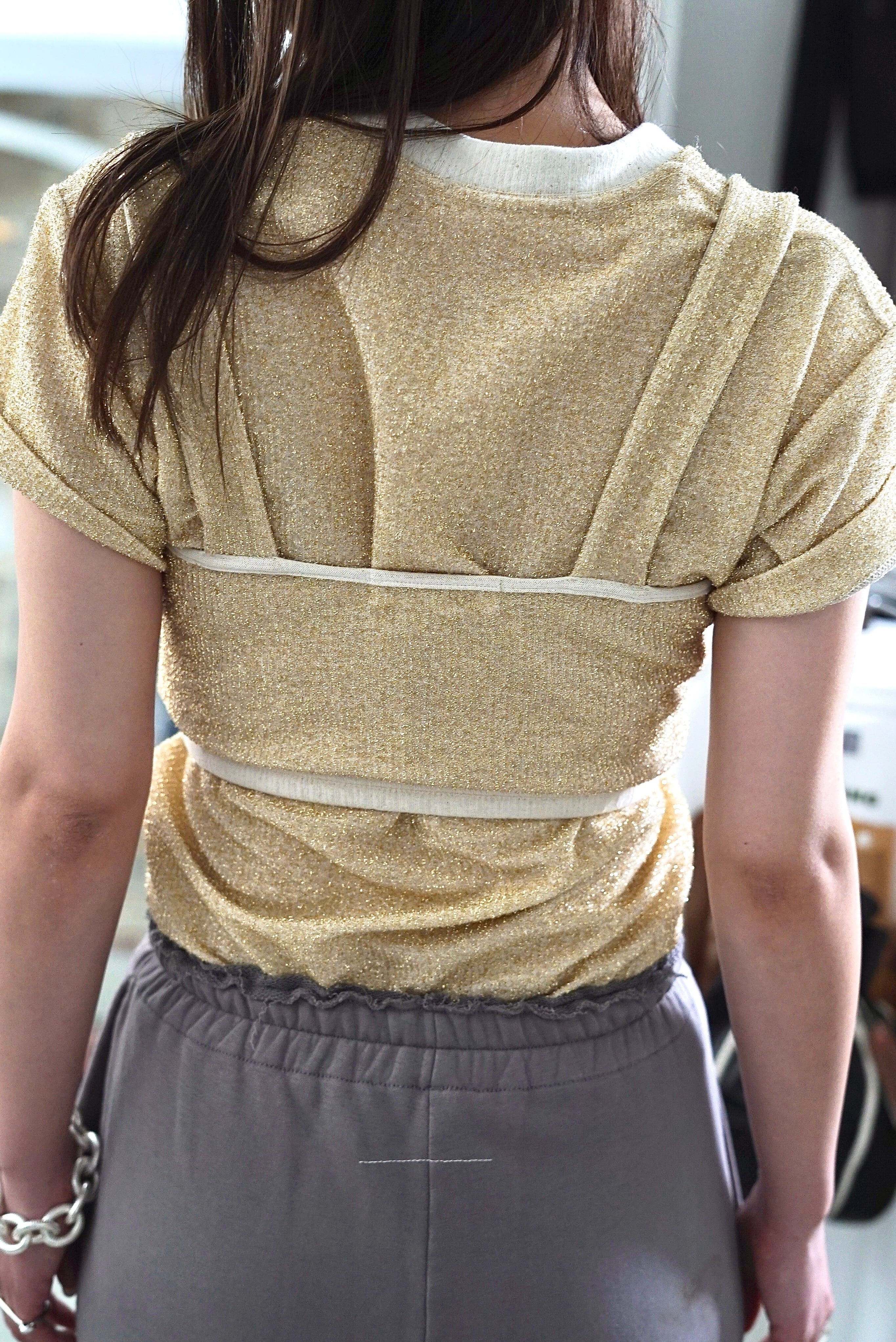 jonnlynx / lame tee (silver, gold) | JUQUI Online