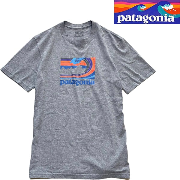 1点物◇パタゴニアPatagoniaサーフ波プリントTシャツ古着メンズXS
