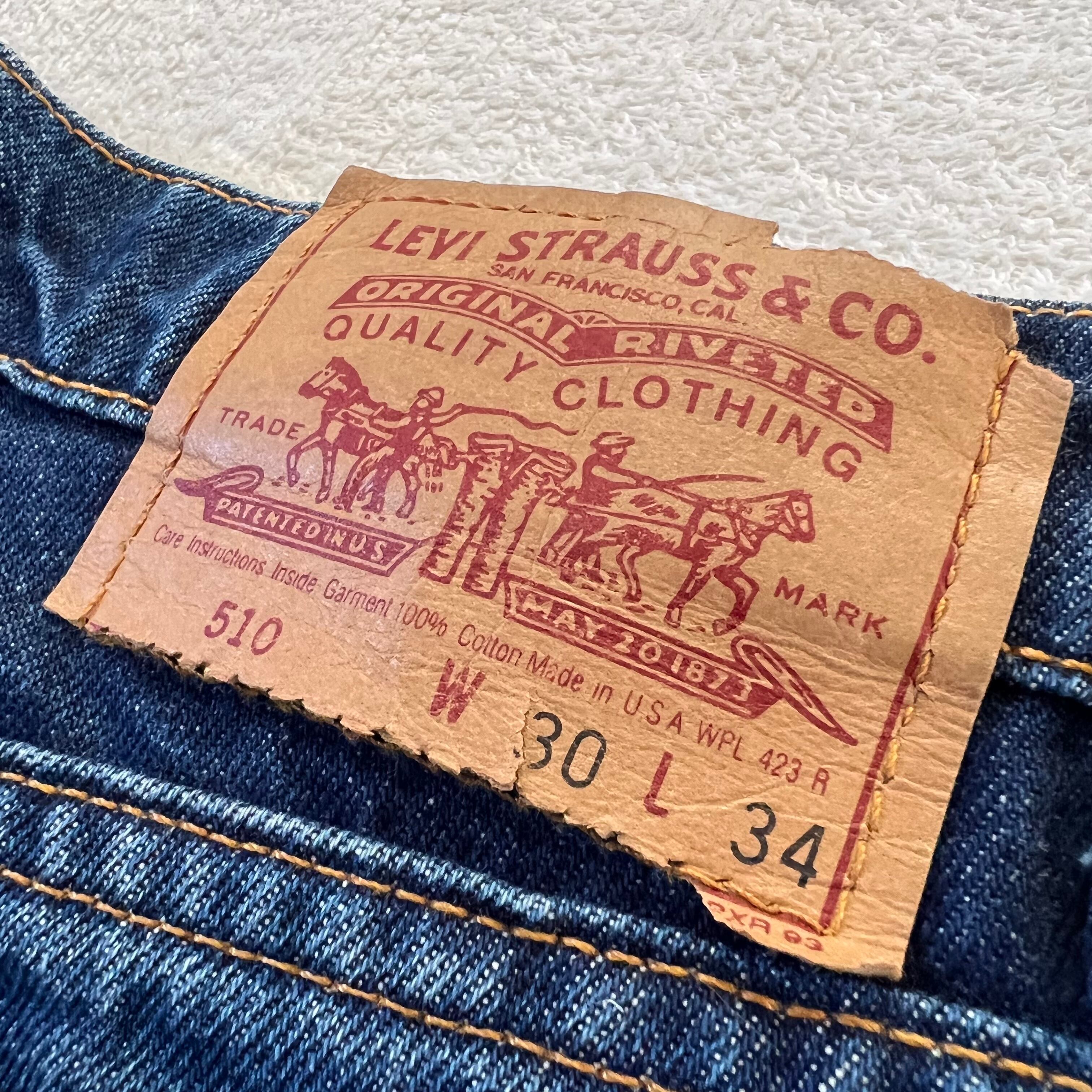 Levi's 510 USA製 W30×L34 リーバイス デニム 90's | 古着屋 RAF Levi's 510 USA製 W30×L34 リーバイス デニム 90's | 古着屋 RAF