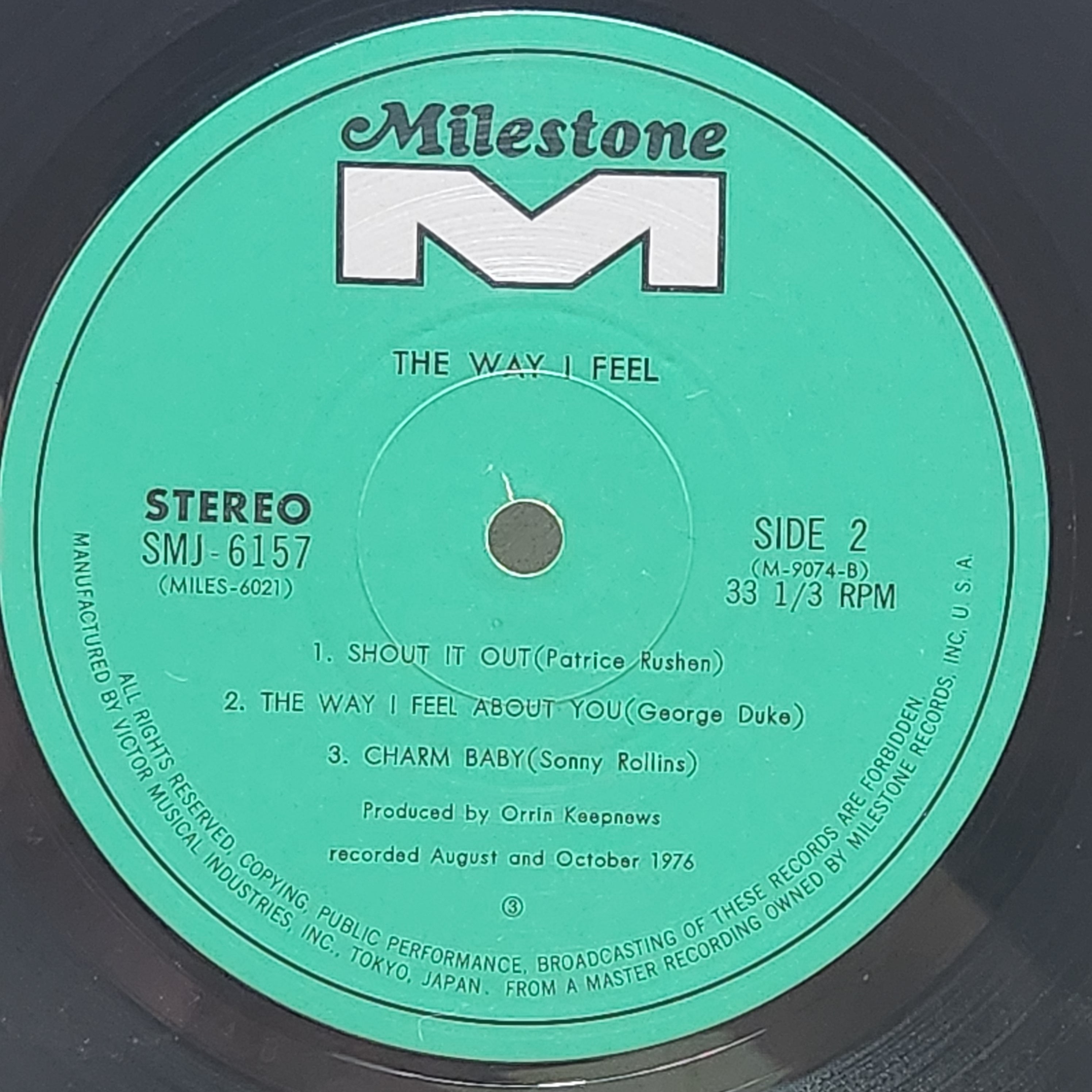 Sonny Rollins / The Way I Feel [SMJ-6157] - 画像5