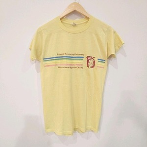 古着　ベルバシーン　プリントＴシャツ アメリカ製　レディース ボーイズ