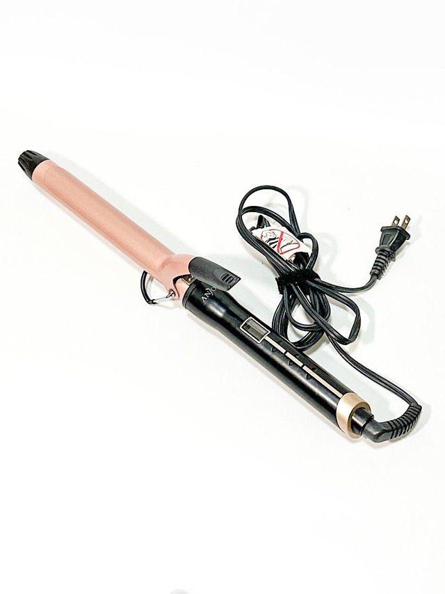 Anjou ヘアアイロン 25mm コテ 14段階温度調節 80~210℃ 動作確認済