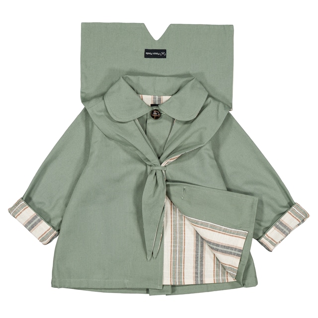 【MaisonMarelle】送料無料jacket VOLTAIRE- celadon green