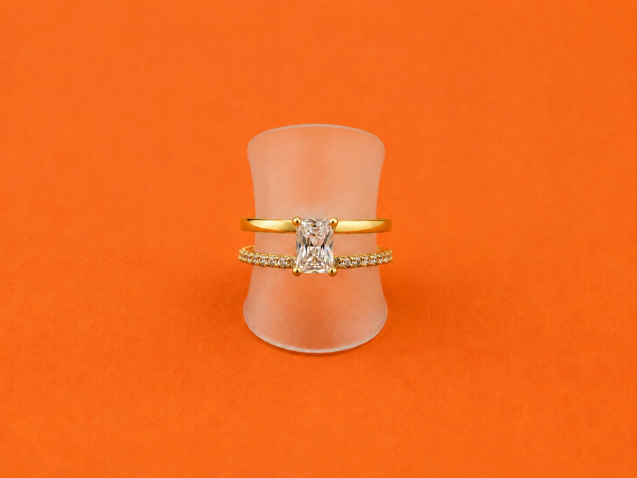 18K Gold-Plated Ring
