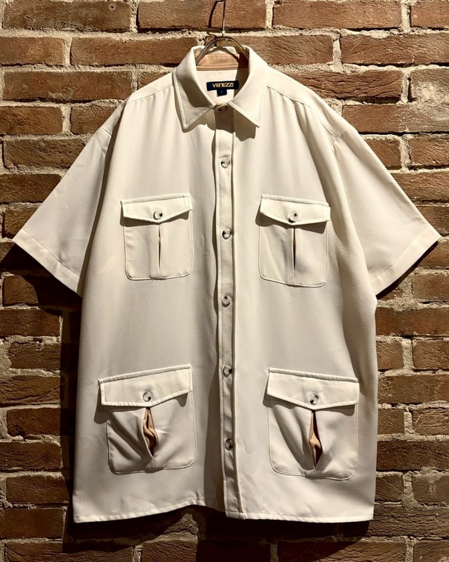 【Caka act3】Pocket Gimmick Vintage S/S Shirt