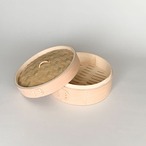 中華セイロ 身蓋セット 21cm スス竹 伝統工芸品 天然木