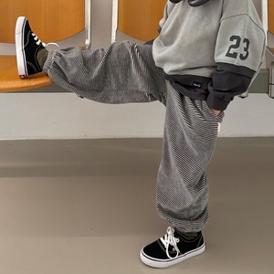 【2点送料無料】«予約»«ジュニアサイズあり»«elly molly» ベロージョガーパンツ 2colors